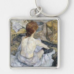 Toulouse-Lautrec - Rousse / La Toilette Schlüsselanhänger