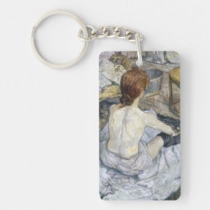 Toulouse-Lautrec - Rousse / La Toilette Schlüsselanhänger
