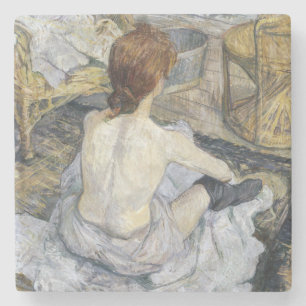 Toulouse-Lautrec - Rousse / La Toilette Steinuntersetzer