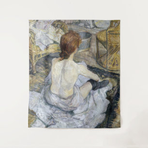 Toulouse-Lautrec - Rousse / La Toilette Wandteppich