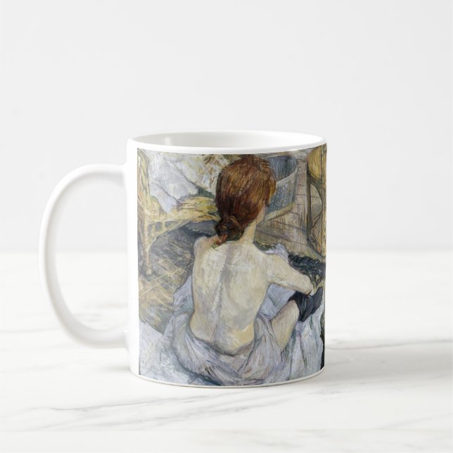Toulouse-Lautrec - Rousse / Toilette Kaffeetasse (Links)
