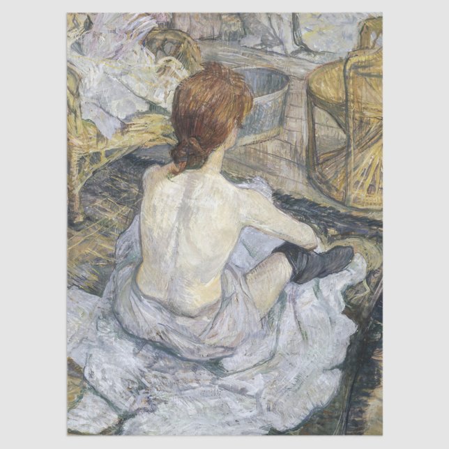 Toulouse-Lautrec - Rousse / Toilette Seidenpapier (Von Creator hochgeladen)