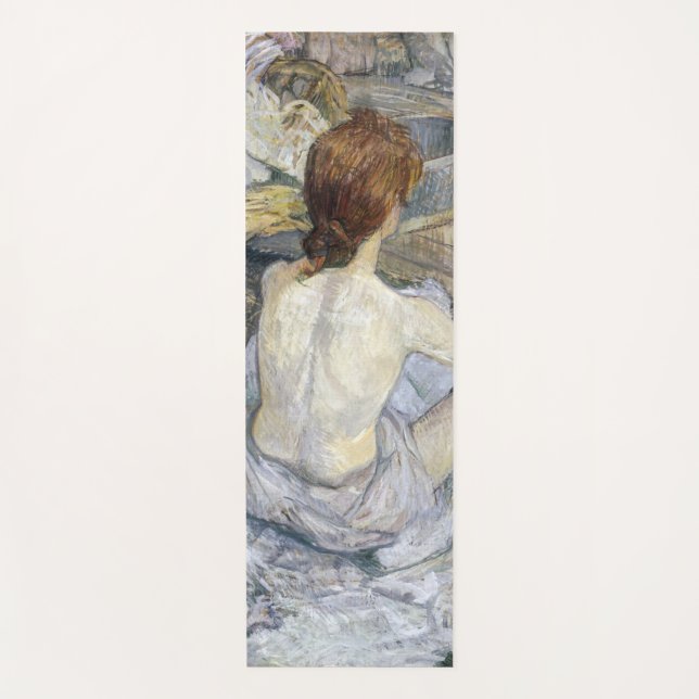 Toulouse-Lautrec - Rousse / Toilette Yogamatte (Vorderseite)