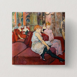 Toulouse-Lautrec - Rue des Moulins im Salon Button
