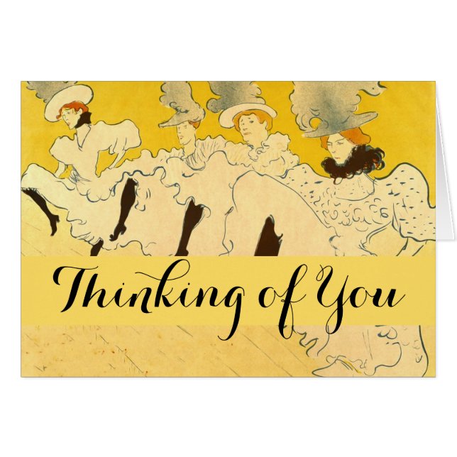 Toulouse-Lautrec Tancing Girls Poster (Vorderseite (Horizontal))