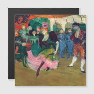 Toulouse-Lautrec - Tanzender Bolero Magnetkarte