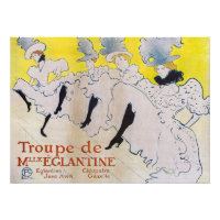 Toulouse-Lautrec - Troupe de Mlle Eglantine