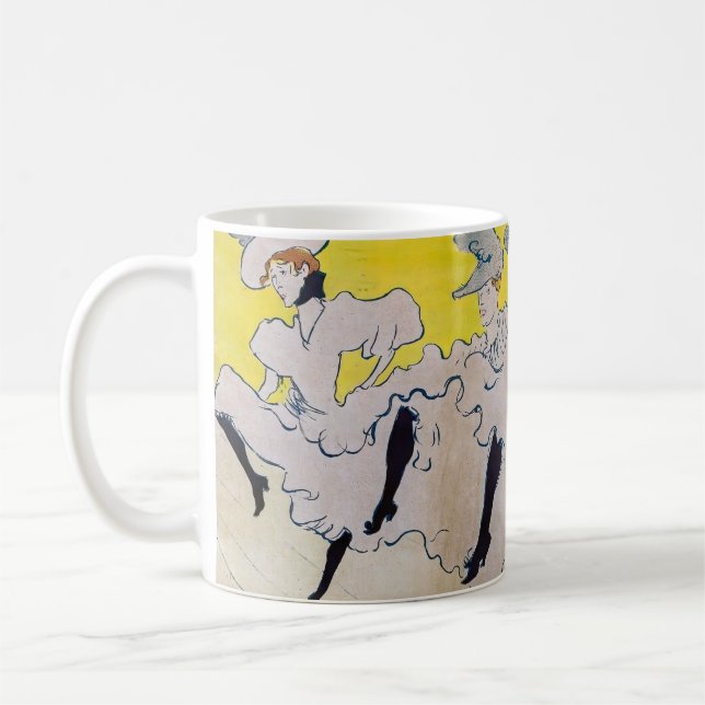 Toulouse-Lautrec - Troupe de Mlle Eglantine Kaffeetasse (Links)
