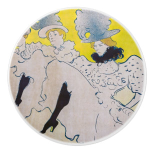 Toulouse-Lautrec - Troupe de Mlle Eglantine Keramikknauf
