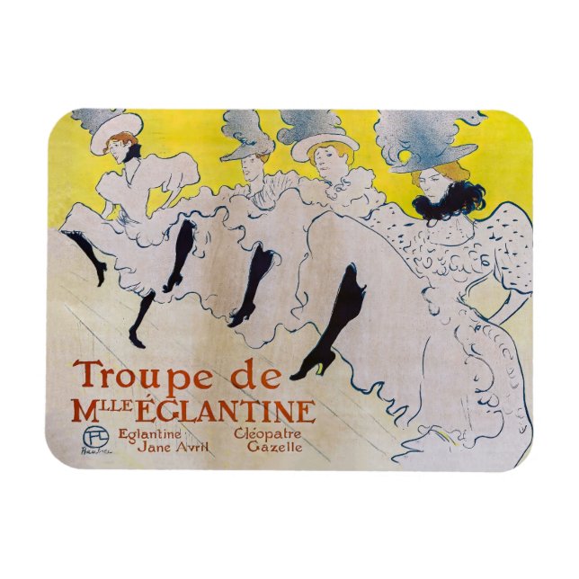 Toulouse-Lautrec - Troupe de Mlle Eglantine Magnet (Horizontal)