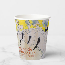 Toulouse-Lautrec - Troupe de Mlle Eglantine Pappbecher