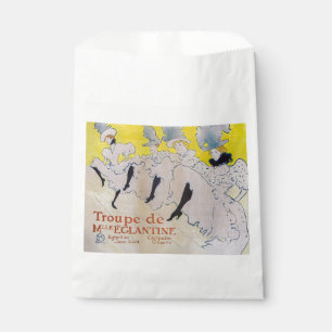 Toulouse-Lautrec - Truppe von Fräulein Eglantine Geschenktütchen