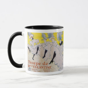 Toulouse-Lautrec - Truppe von Fräulein Eglantine Tasse