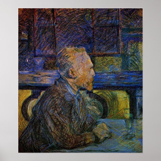 Toulouse-Lautrec - Vincent Van Gogh 1887 Poster (Vorne)