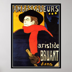 Toulouse-Lautrec Vintage Plakat