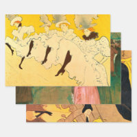 Toulouse Lautrec Yellow Dancing Girl Poster