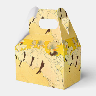 Toulouse Lautrec Yellow Dancing Girl Poster Geschenkschachtel
