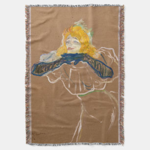 Toulouse-Lautrec - Yvette Guilbert singend Decke