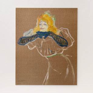 Toulouse-Lautrec - Yvette Guilbert Singing Puzzle