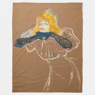 Toulouse-Lautrec - Yvette Guilbert singt Fleecedecke