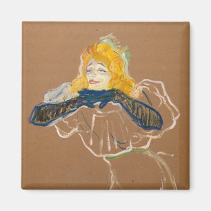 Toulouse-Lautrec - Yvette Guilbert singt Magnet