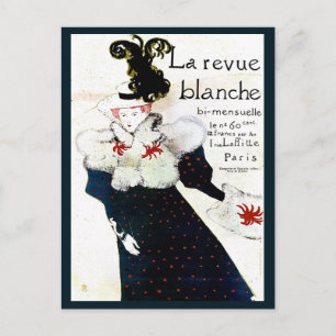 Toulouse Lautrec Zeitschriftenwerbung Postkarte