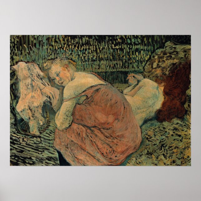 Toulouse-Lautrec - Zwei Freunde Poster (Vorne)