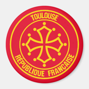 Toulouse Round Emblem Magnet