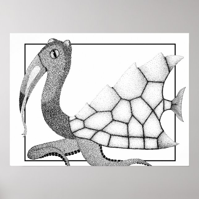 Toumingo, Druck Poster (Vorne)