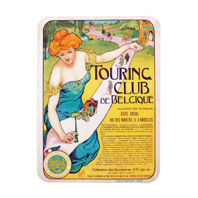 Tour Club Magnet (Vertikal)