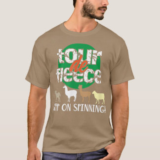 Tour de Fleece Fibre for Spinning Wheels Handspinn T-Shirt