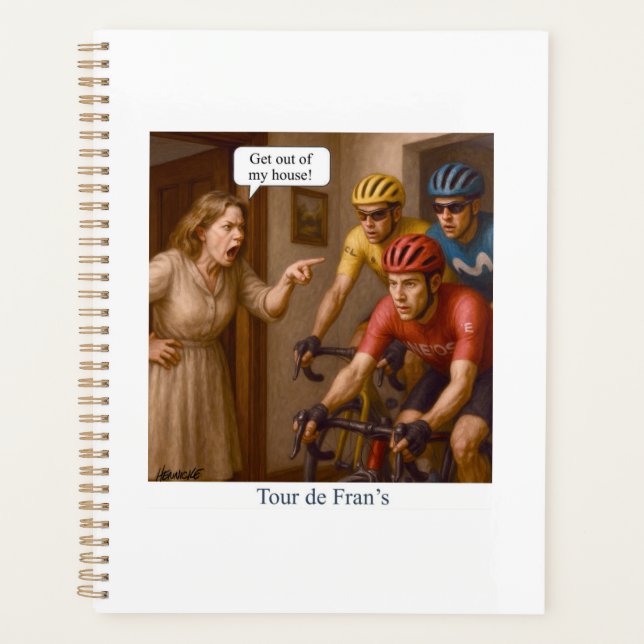 Tour de Fran’s Planer (Vorderseite)