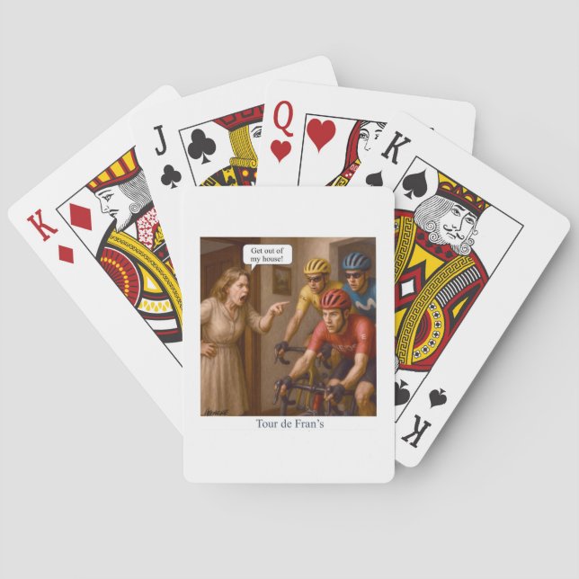 Tour de Fran’s Spielkarten (Rückseite)