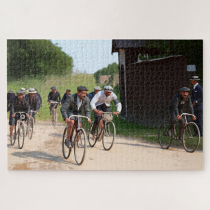 Tour de France 1903 Erste Rennen Farb-Redux Puzzle