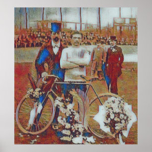 Tour De France 1903 Gewinner Maurice Garin Digital Poster