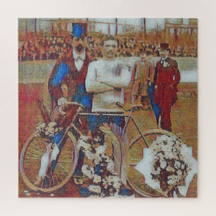 Tour De France 1903 Gewinner Maurice Garin Retro A Puzzle