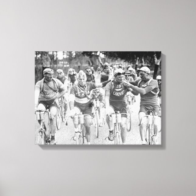 Tour De France 1920er Leinwanddruck (Vorderseite)