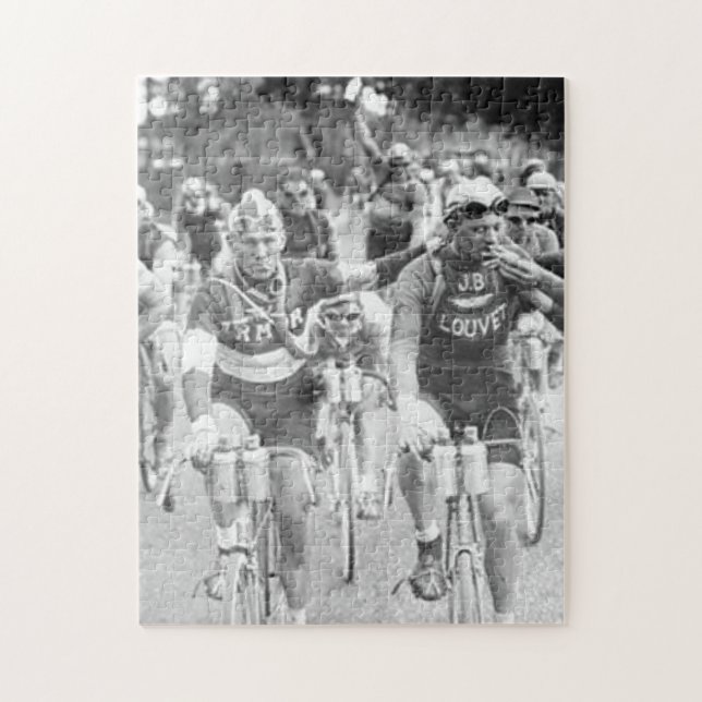 Tour De France 1920er Puzzle (Vertikal)