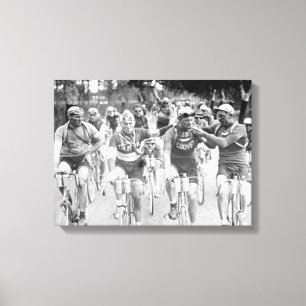 Tour de France 1920s Leinwanddruck