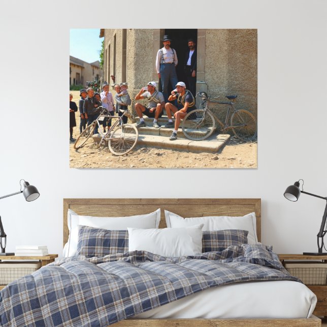 Tour de France 1921 Nach der Bühne Beer Time Colo Leinwanddruck (Insitu (Schlafzimmer))