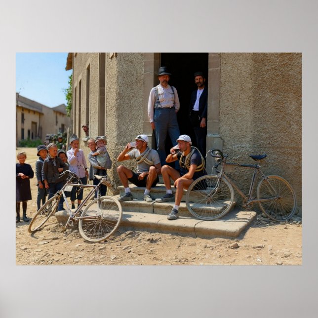 Tour de France 1921 Nach der Bühne Beer Time Colo Poster (Vorne)
