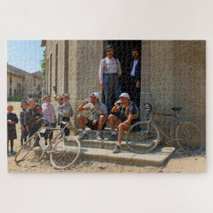 Tour de France 1921 Nach der Etappe Bierzeit Colo Puzzle