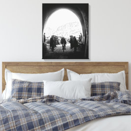 Tour de France 1928 Bühne 14 Tunnel de Galibier Leinwanddruck