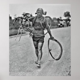 Tour de France 1928 Bühne 7 Italienisches Giusto C Poster