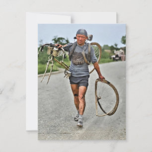 Tour de France 1928 Etappe 7 Italiener Giusto Ceru Postkarte