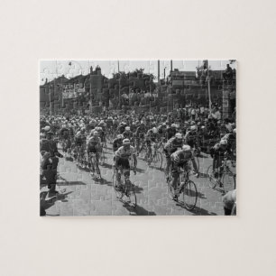 Tour de France 1962 Etappe 1 Massenstart in Nancy  Puzzle