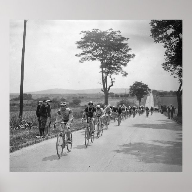 Tour de France Bühne 1 Francois Faillu Leads Befor Poster (Vorne)