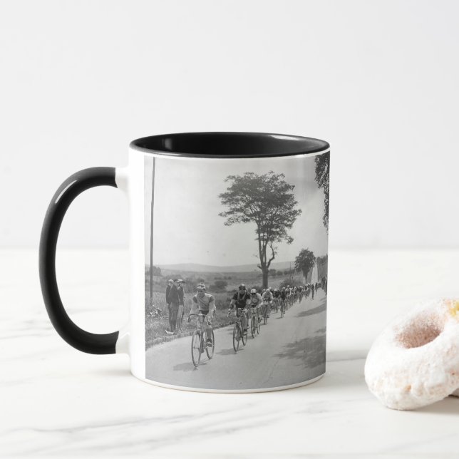 Tour de France Bühne 1 Francois Faillu Leads Befor Tasse (Mit Donut)