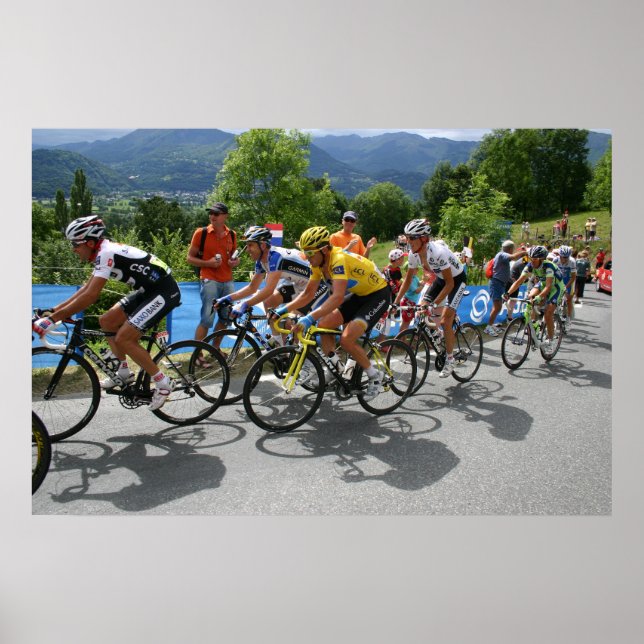Tour de France Hautacam 2008 Poster (Vorne)