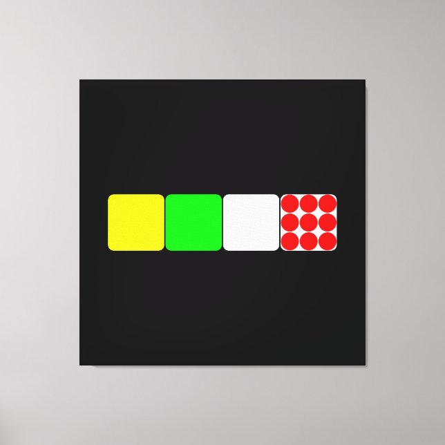 Tour de France Jerseys 2 Black Canvas Print Leinwanddruck (Vorderseite)